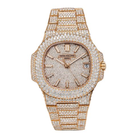 patek philippe gold watch with diamonds